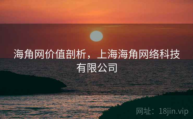 海角网价值剖析，上海海角网络科技有限公司