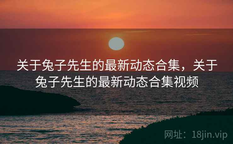 关于兔子先生的最新动态合集，关于兔子先生的最新动态合集视频