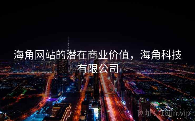 海角网站的潜在商业价值，海角科技有限公司