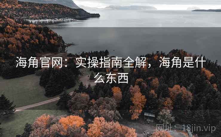 海角官网：实操指南全解，海角是什么东西